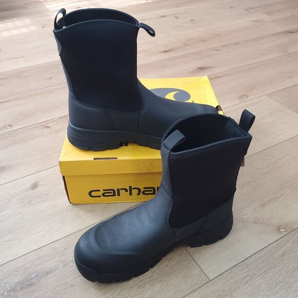 New Carhartt Kentwood 9” STEEL TOE WELLINGTON Mens Work Boot Size 11.5 FK9201-M - Picture 3 of 16